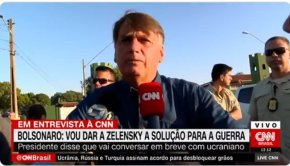 Предвижда се бразилският лидер да разговаря със Зеленский по телефона в понеделник. "Тази война причини огромни сътресения, по-малко за Бразилия, много повече за Европа", каза Болсонаро.