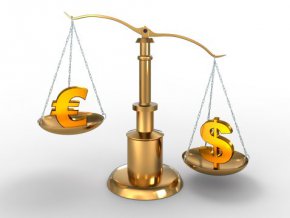 В момента официалният обменен курс и в България е 1,9686 за американската  срещу 1,95583 за европейската валута.