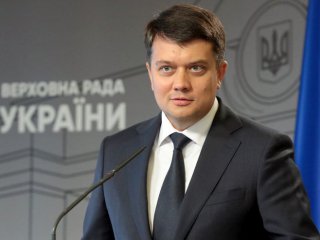 Украинският депутат Дмитро Разумков който има добър собствен рейтинг и