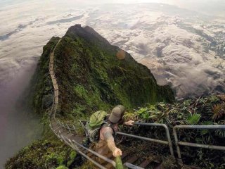 Стълбата към небесата Хаваи САЩ Фото на деня