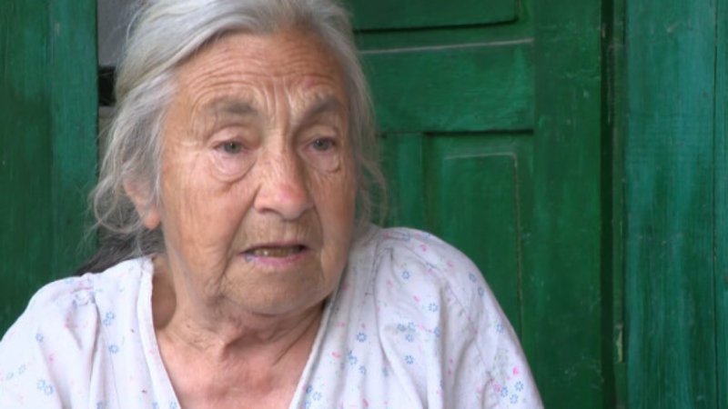 80-годишната Дела Колева, която успя да се спаси от потопа