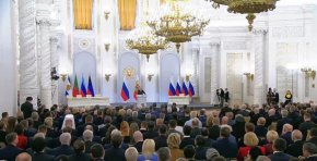 По-рано днес бе обявено, че Путин е подписал укази, с които признава независимостта на Херсонска и Запорожка област.