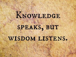 Знанието говори но мъдростта слушаДжими Хендрикс