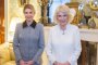 Кралицата-консорт Камила разговаря с първата дама на Украйна Олена Зеленска