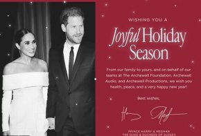 Принц Хари и Меган Маркъл зарадваха феновете си, като споделиха коледната си картичка от 2022 г. , на която е изобразена бляскава снимка на двойката.