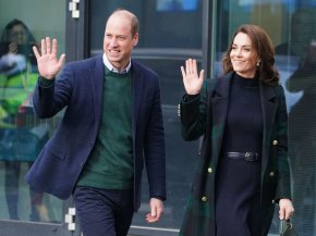 Принцът и принцесата на Уелс пристигат днес в новата Кралска университетска болница в Ливърпул ( Снимка:
PA)