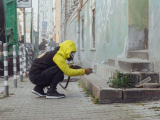 Чистят София от не-арт графити