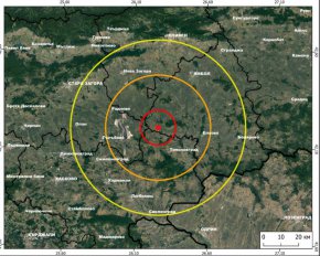 Според Европейския сеизмологичен център регистрираният трус е само един - в 7.57 ч., с магнитуд 3.1, на дълбочина 15 км. Епицентърът бил на 12 км североизточно от Нова Загора.  