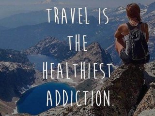 Пътешествието е най здравословната зависимост