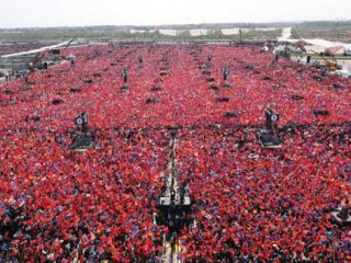 Бързи факти 1 7 млн души на митинг на Ердоган в