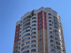 Нападение с дрон нанесе щети на сгради в Москва