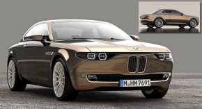 BMW CS Vintage Concept Tribute