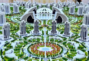 Туркменистан откри Аркадаг - "интелигентен" град за 5 милиарда долара, построен в чест на бившия лидер Гурбангули Бердимухамедов