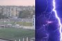 Стадионът в Русе, където мълния удари две деца