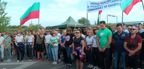 Продължават блокадите на миньори и енергетици на ключови пътни артерии в страната - на магистрала "Тракия" при Стара Загора