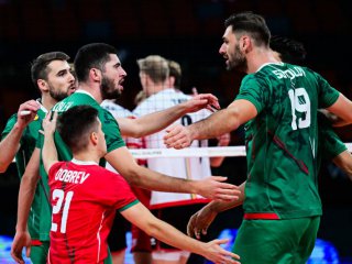 Българският национален отбор по волейбол за мъже записа успех в