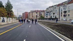  Пробивът на бул. Филип Кутев, които е връзката между бул. Черни връх и бул. Симеоновско шосе е готов