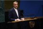    Министърът на външните работи на Иран Хосейн Амирабдоллахиан говори на извънредната специална сесия на Общото събрание на ООН, посветена на продължаващия конфликт между Израел и Хамас, в централата на ООН в Ню Йорк, САЩ, 26 октомври 2023 г. REUTERS