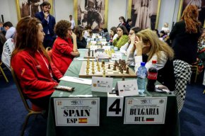 Националният отбор на България по шахмат за жени победи с 3:1