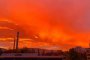 Софийски огън в небето: Фото на деня  