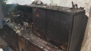 Пожар остави възрастен мъж от Плевен без дом