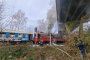 Локомотив на пътнически влак се запали на гара Тулово
