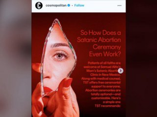 Списание Космополитън информира читателите си как да направят аборт по