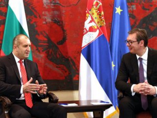 Президентите на България Сърбия и Азербайджан Румен Радев Александър