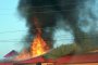 Пожар в блок в Нови Искър