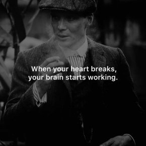 Когато сърцето ви се разбие, мозъкът ви започва да работи.