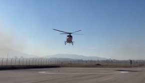 Първият медицински хеликоптер за спешна помощ
