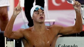 Българският плувец Петър Мицин спечели преплуването на 200 метра бътерфлай срещу японеца Нао Хоромура на световното първенство по плувни спортове в Доха (Катар).