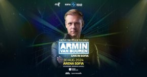 ЛЕдарният Armin Van Buuren в София на 30 август