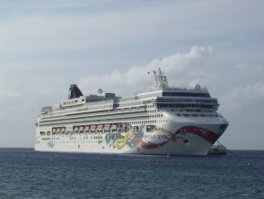 The cruise liner Norwegian Jewel, owned by Norwegian Cruise Line.