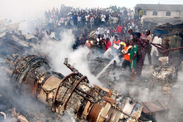 Самолетна катастрофа в Нигерия