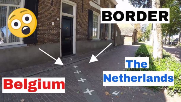   В разделен от Белгия и Холандия град, половината заведения са затворени