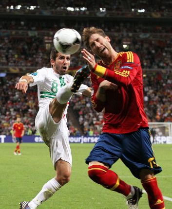 Полуфинал Португалия - Испания