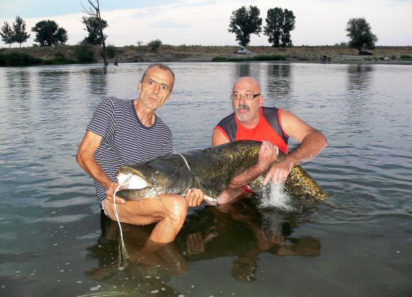 Богат улов в река Марица