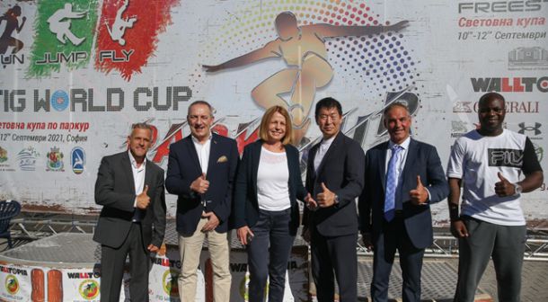 Министърът на спорта и кметът на София откриха Световната купа по паркур в столицата