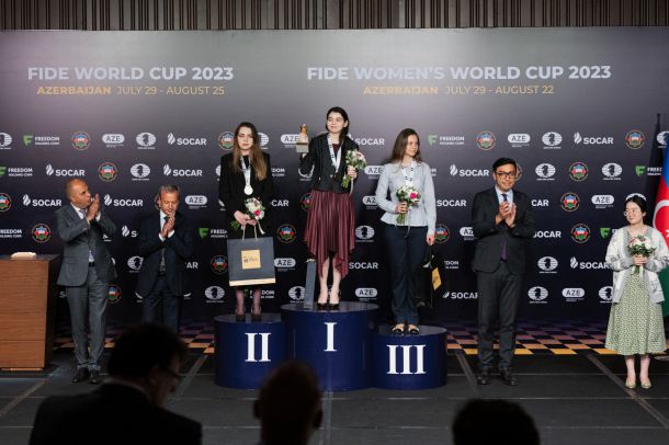 Церемония по закриването на Световната купа на ФИДЕ за жени   