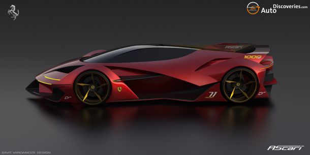 2030 Ferrari Ascari 71 по дизайн на Давид Варданидзе