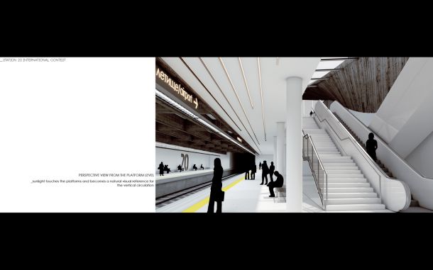 Финал на конкурса за "Архитектурен проект на метростанция 20“