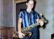   Бил Клинтън като сакскофонист в училищния джаз бенд, 1959 г.