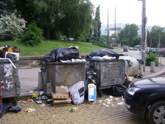 Боклуците в София