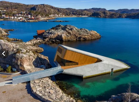 Първият подводен ресторант в Европа отвори в Норвегия